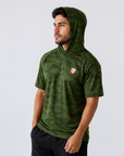 Playera RULER béisbol Camo verde