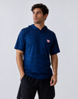 Playera RULER béisbol Camo azul