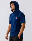 Playera RULER béisbol Camo azul
