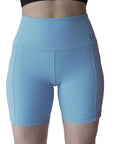 Biker RULER Baby Blue 6"
