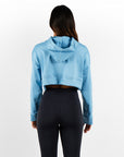 Sudadera RULER Croptop Oversized color Baby Blue