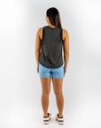 Blusa Dama Sin Mangas Negro Jaspe