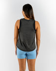 Blusa Dama Sin Mangas Negro Jaspe