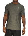 Playera training Verde Olivo Jaspe