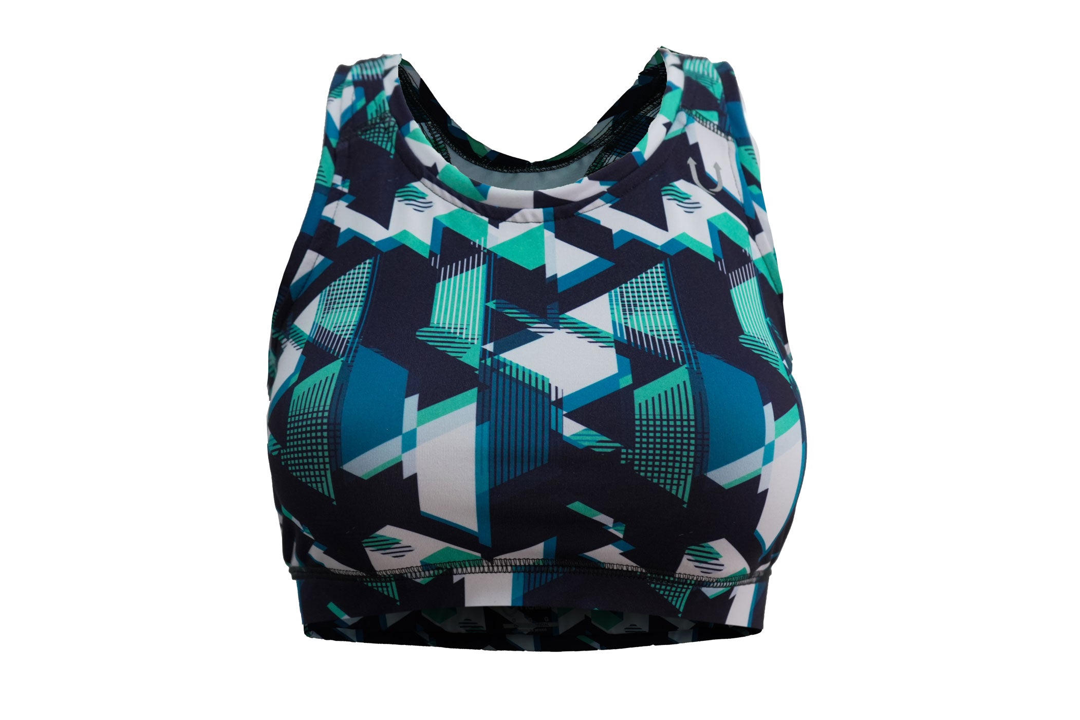 Sport Bra Geometrico azul