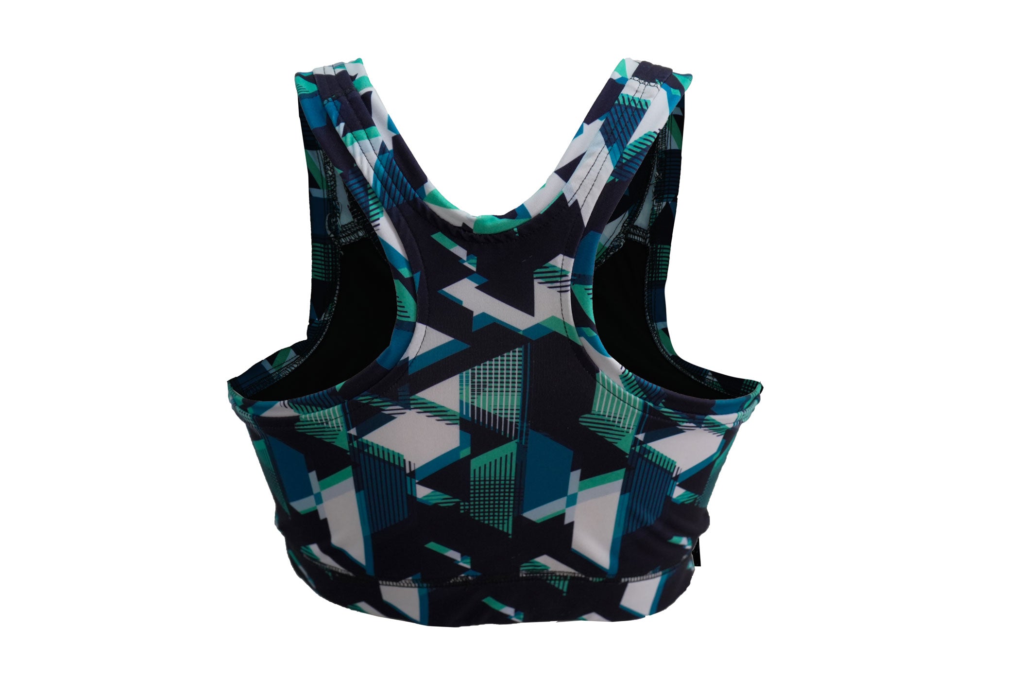 Sport Bra Geometrico azul