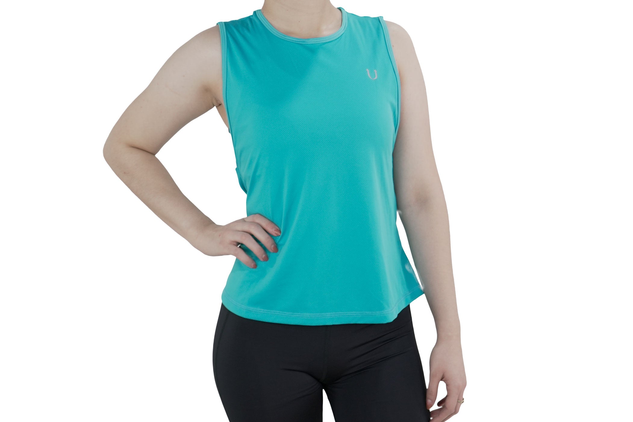 Blusa Crossback Turquesa