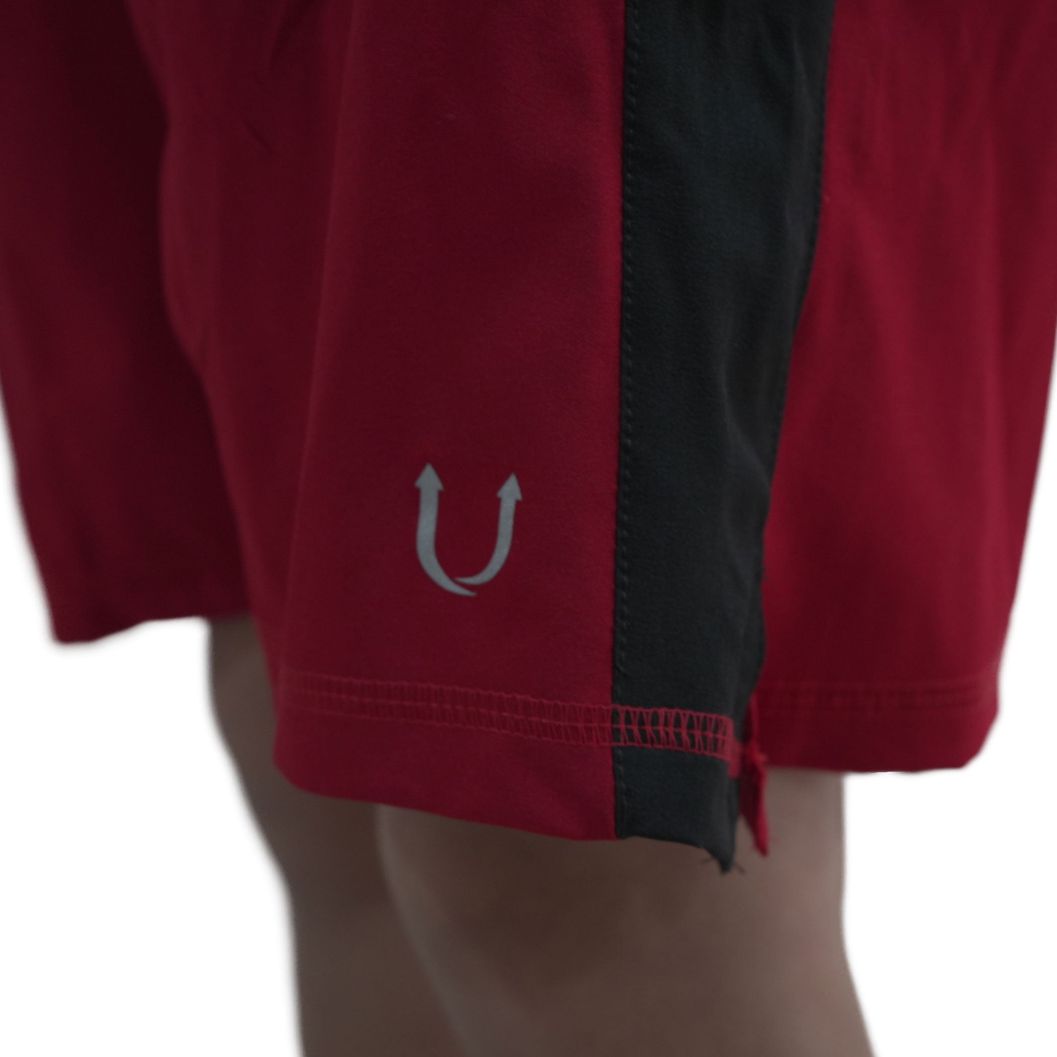 Short Niño RULER Rojo Lateral Negro