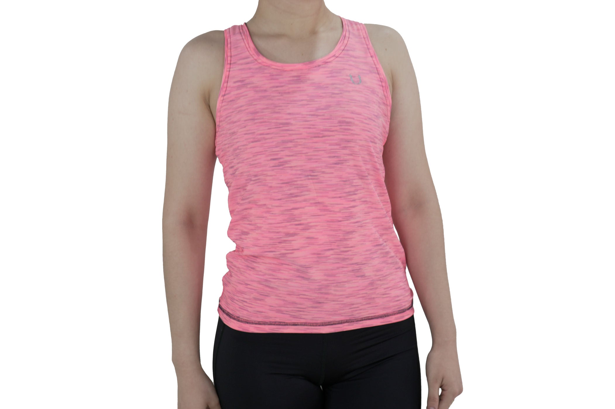 Blusa Dama Sin Mangas cruzada Rosa Melón
