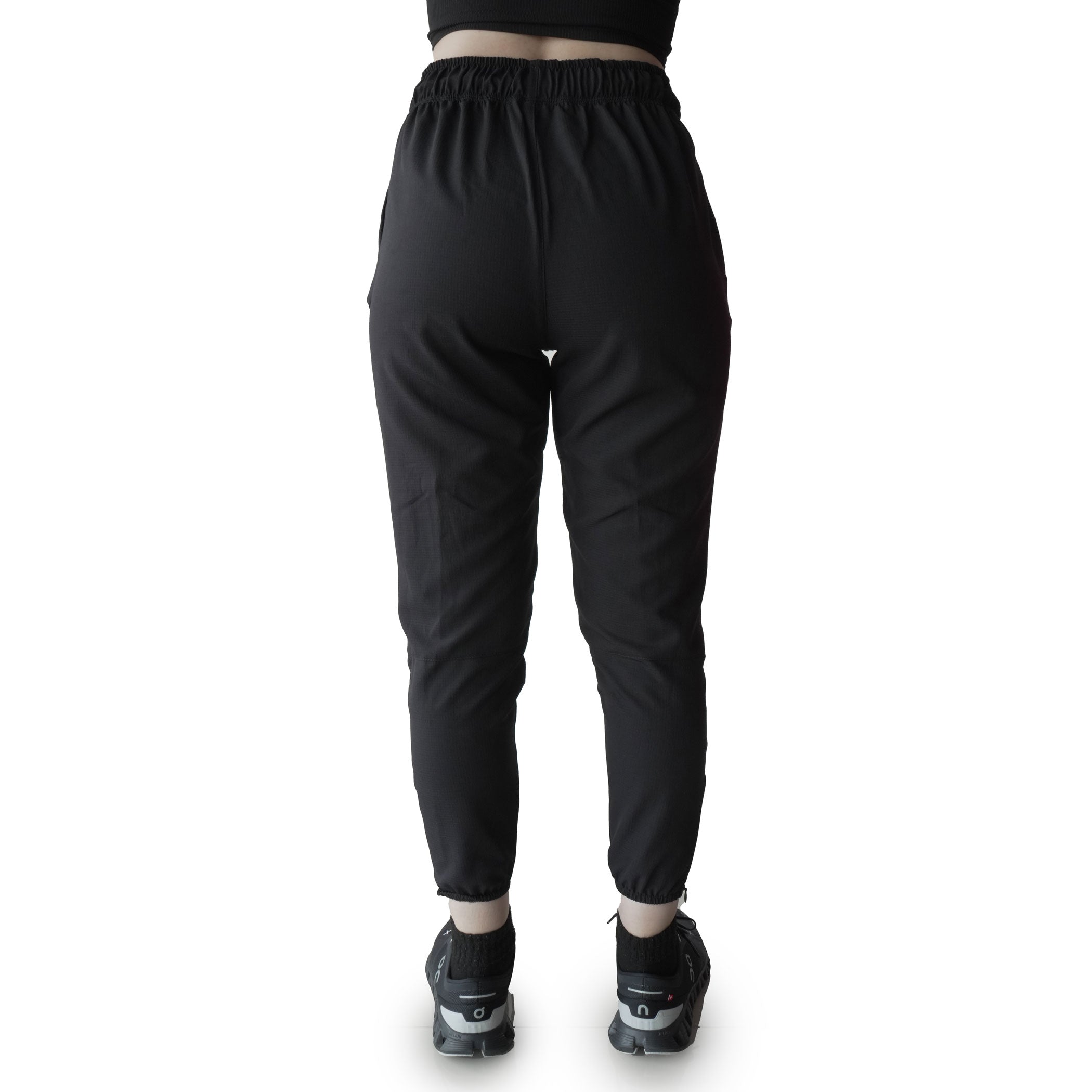 Jogger Dama con cierres color Negro