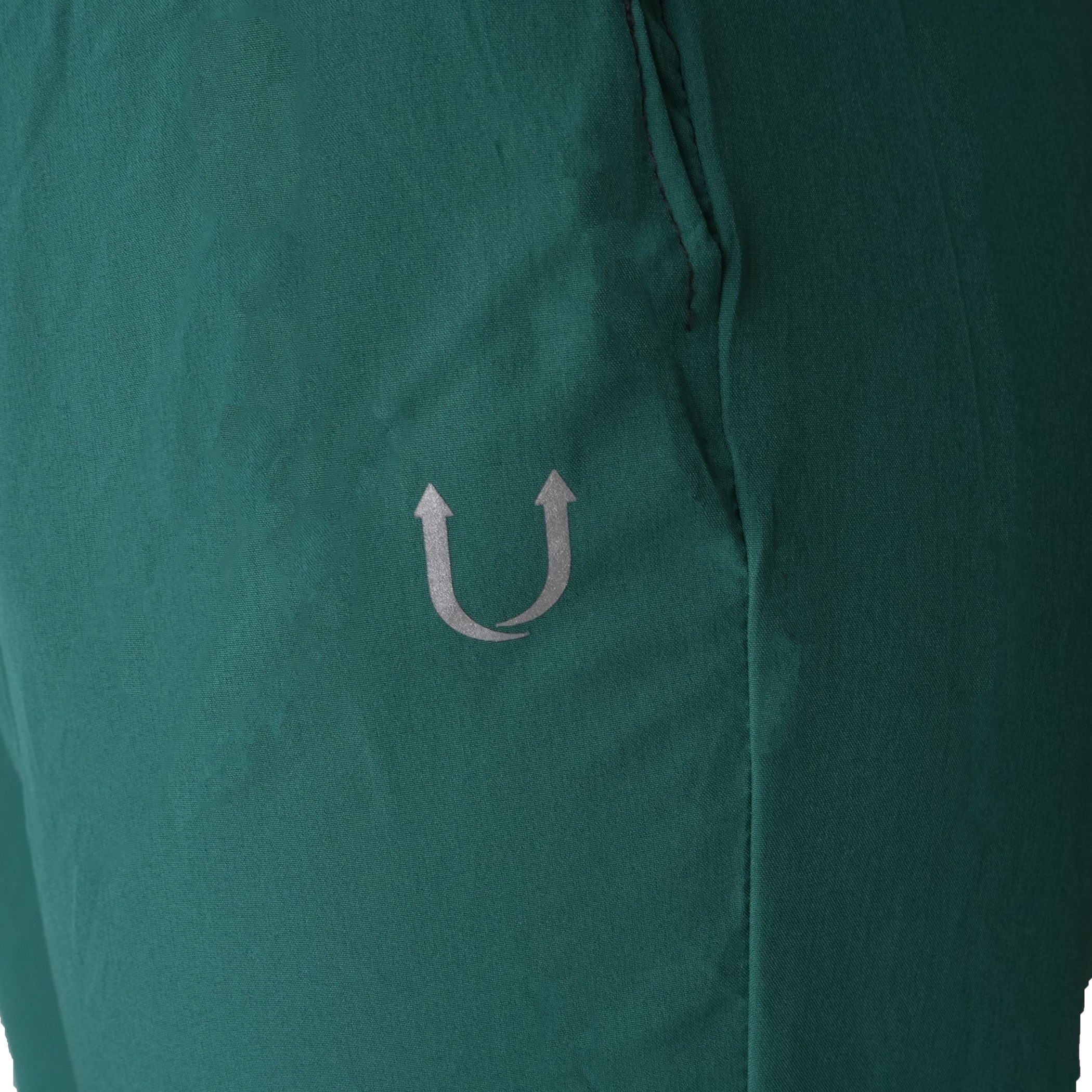 Jogger Dama con cierres color verde jade
