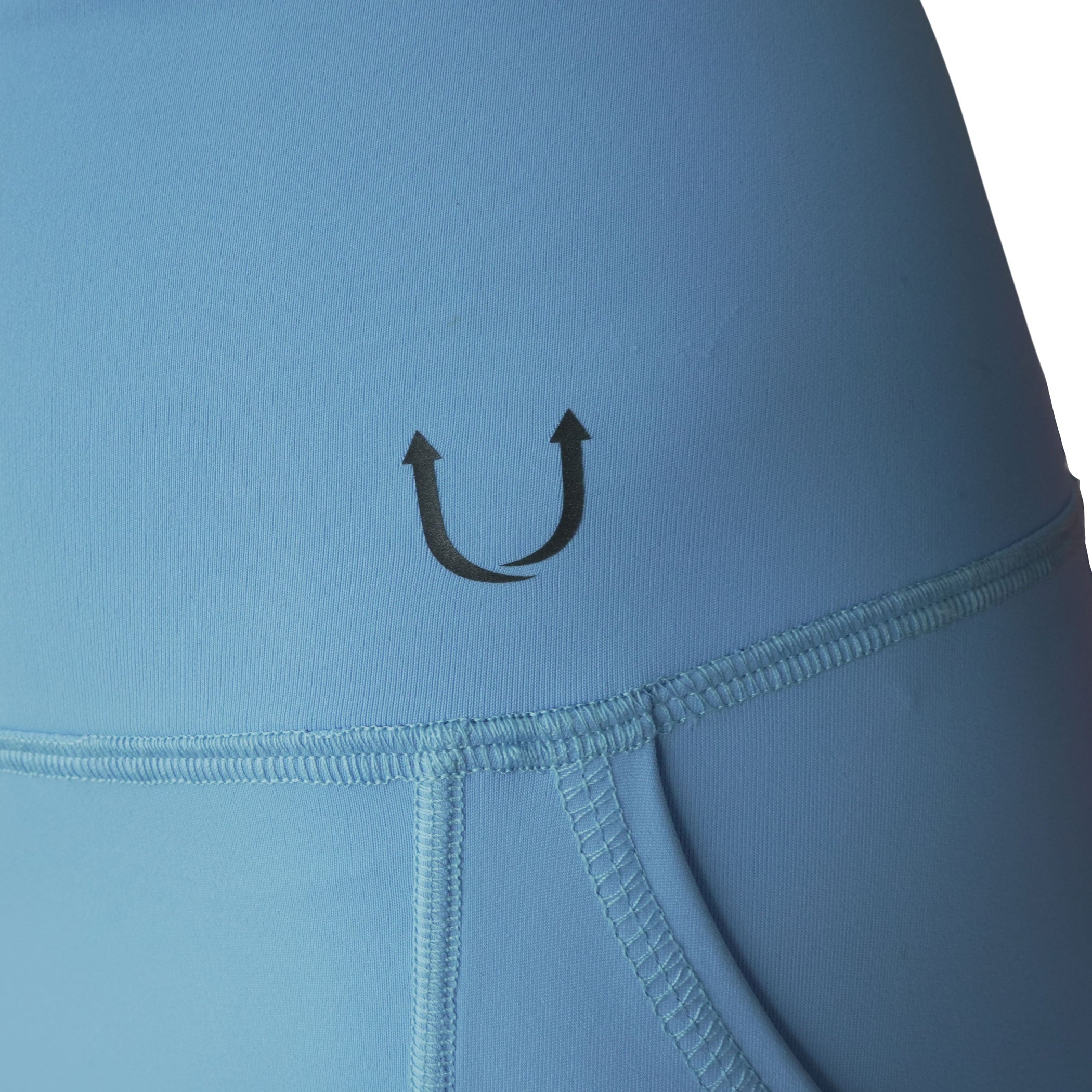 Biker RULER Baby Blue 6"