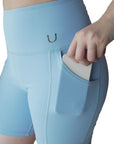 Biker RULER Baby Blue 6"