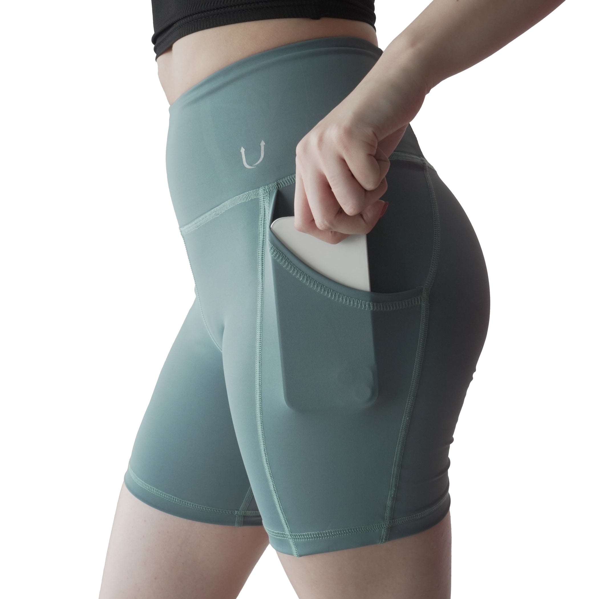 Biker RULER Verde-Gris 6"
