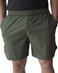 Shorts Running RULER color Verde Olivo