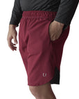 Shorts Training RULER Guinda vista Negra