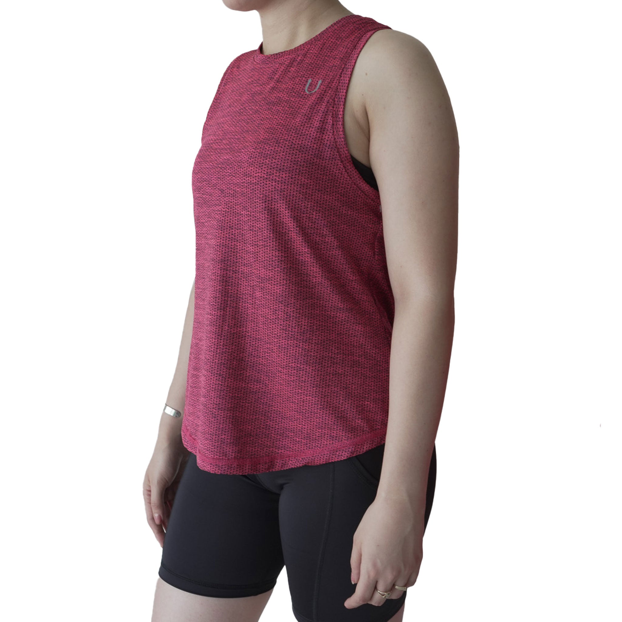 Blusa Dama Sin Mangas Rosa