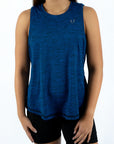 Blusa Dama Sin Mangas Azul Rey Jaspe