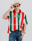 Jersey futbol México rayas tricolor