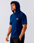 Playera RULER béisbol Camo azul