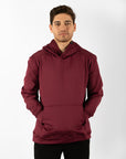 Sudadera con Gorro Manga larga Vino